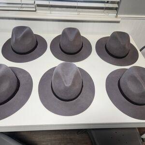 Gray Fedora Hat